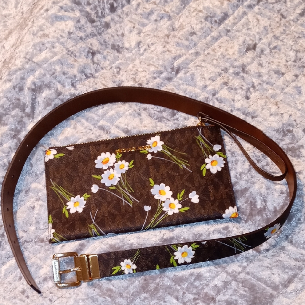 Floral Brown Women's Bag